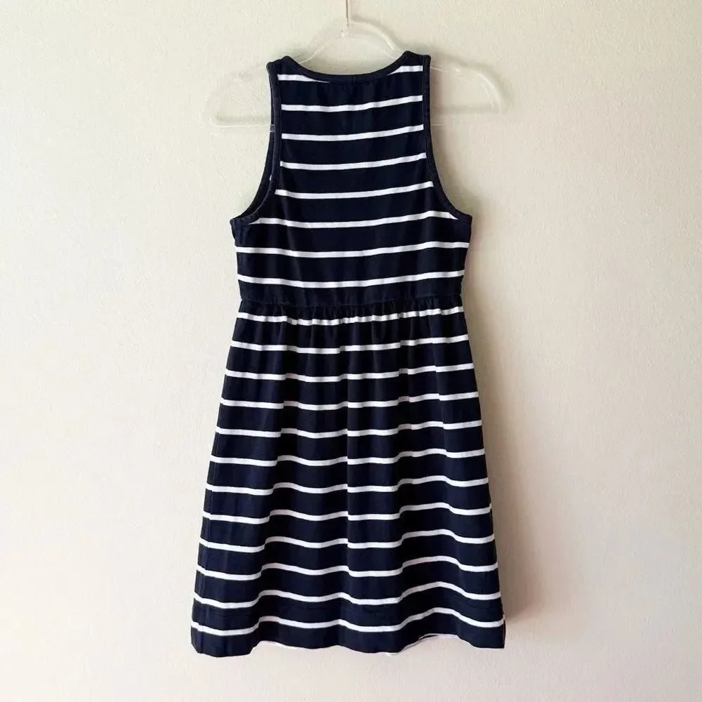 J Crew Nautical Striped A Line Dress
